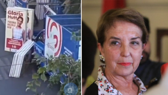 Denuncian a Gloria Hutt ante el Servel por presunta propaganda irregular