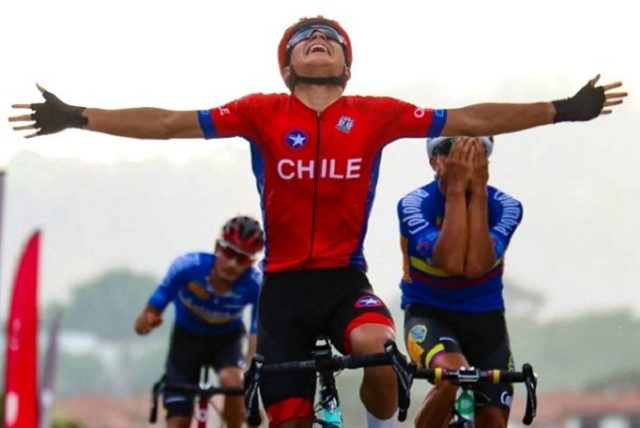 Ciclista chileno es campeón panamericano de ruta y logra oro para el país