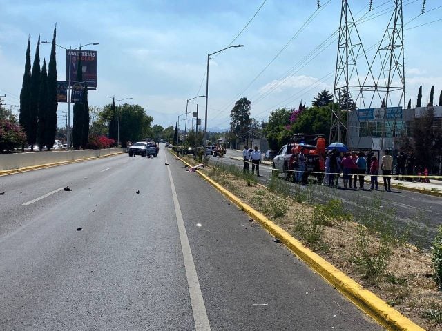 Ciclista menor de edad pierde la vida en la recta a Cholula