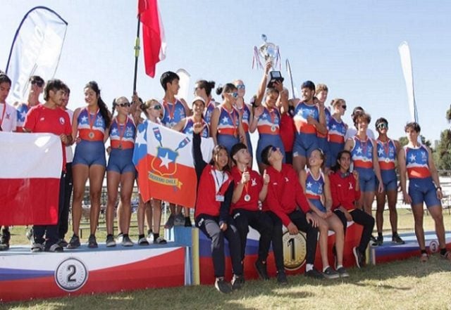 Memorable logro: Chile es campeón sudamericano en remo