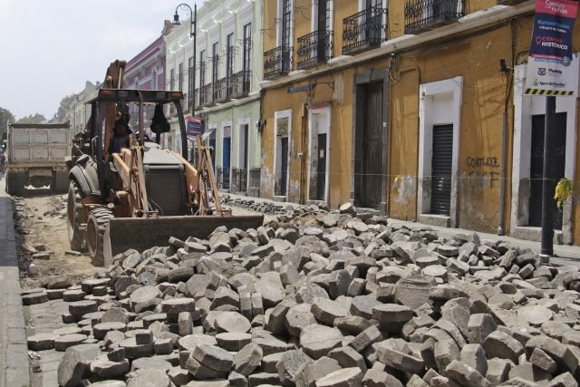 Plan maestro de vialidades del Centro Histórico afecta movilidad de poblanos