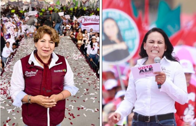 Delfina y Alejandra cierran campañas; Edomex elegirá el 4 de junio