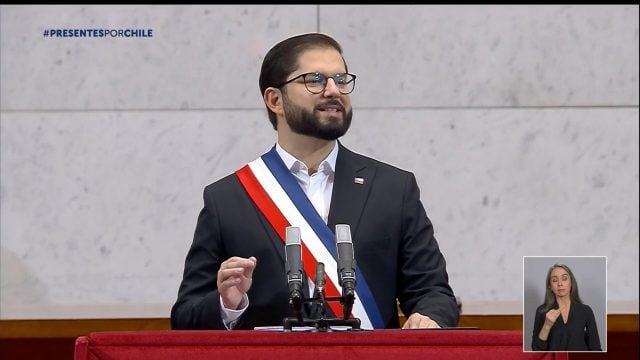 Presidente Boric exige al Congreso celeridad para debatir la reforma de pensiones