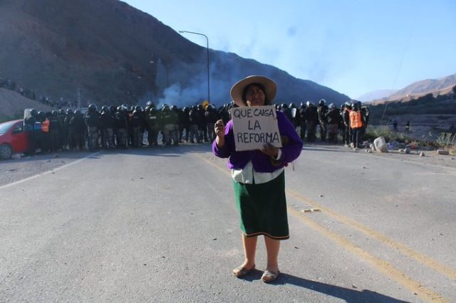 Crisis en la provincia argentina de Jujuy tensa también la campaña presidencial