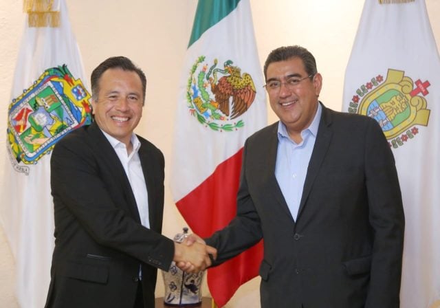 Gobernadores de Puebla y Veracruz analizan seguridad, economía y turismo