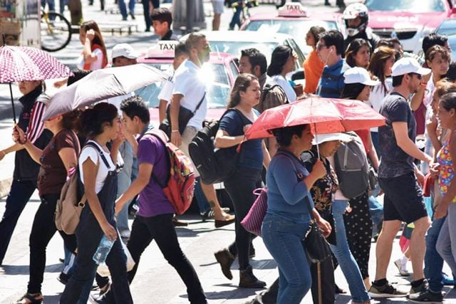 Temperaturas superiores a 45 grados en ocho estados de México