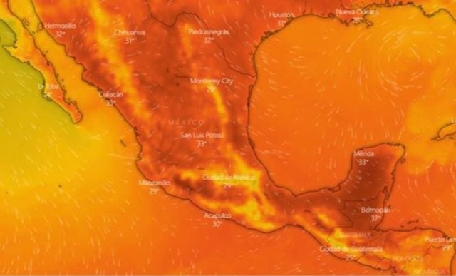 Comienza tercera ola de calor con temperaturas de hasta 45 grados