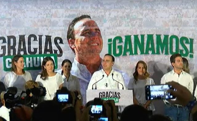 Jiménez se declara ganador en Coahuila; Guadiana reconoce tendencia desfavorable