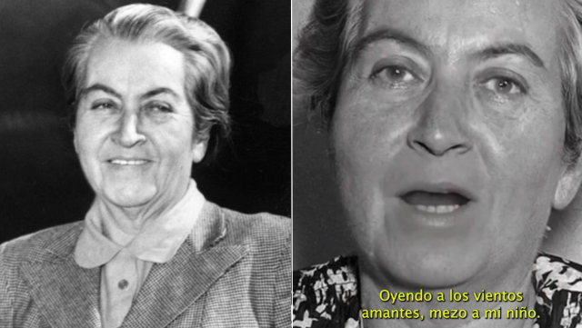 [VIDEO] Inteligencia Artificial permite ver a Gabriela Mistral recitando sus poemas