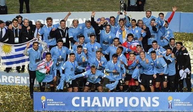 Locura en Uruguay: selección de fútbol sub 20 es campeona del mundo