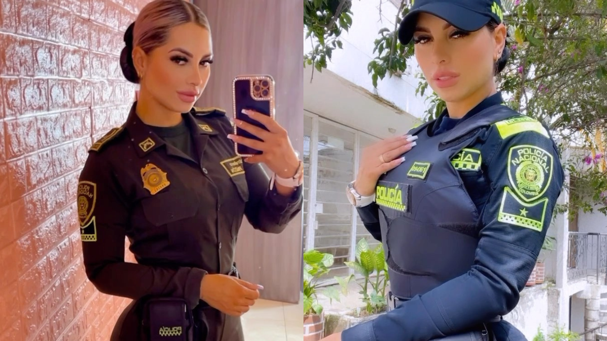 Conoce A Alexa Narvaez La Guapa Polic A De Colombia Que Conquist Tiktok Video