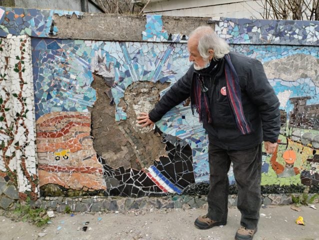 Denuncian destrucción de mural del Presidente Salvador Allende en Concepción