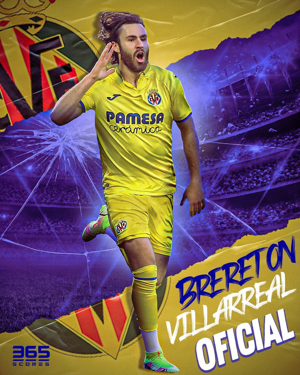 Ben Brereton Se Siente Muy Feliz Con Su Nuevo Club: El Villarreal