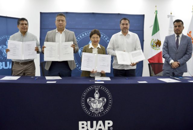 BUAP apoyará a hijos de sindicalizados de Salud y SNTE