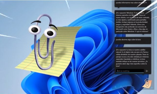 Clippy resurge con IA: ChatGPT impulsa al icónico asistente de Windows