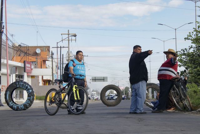 Liberan carretera Cholula-Huejotzingo tras 30 horas de bloqueo