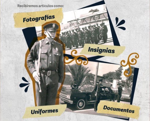 Invitan a participar en la integración del Museo del Policía Estatal