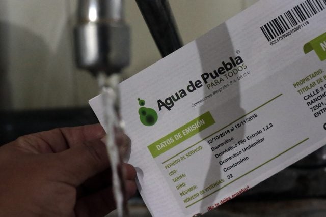 Cobros excesivos y cortes de Agua de Puebla, «inconstitucionales»