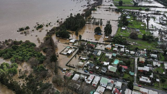 Sistema frontal: Decretan Estado de Catástrofe en O’Higgins, Maule, Ñuble y Bío Bío