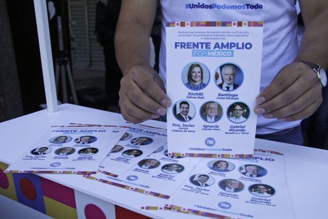 PAN local cumple con colecta de firmas para Frente Amplio