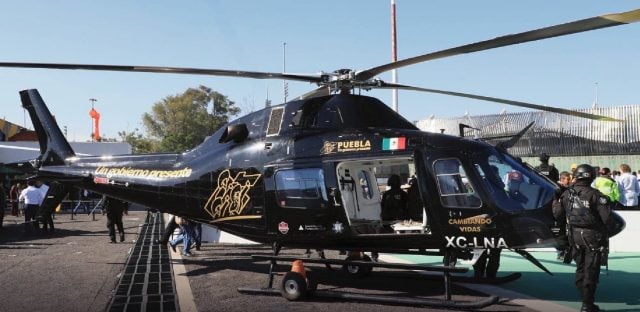 Gobierno estatal reactiva helicópteros para servicios de salud, seguridad y PC