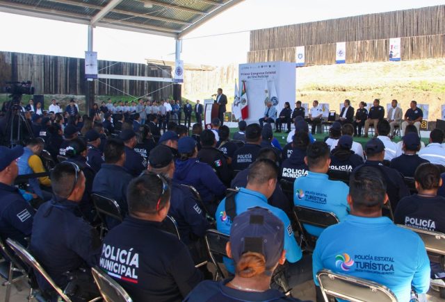 Inauguran Congreso Estatal de Tiro Policial para mejorar seguridad en Puebla