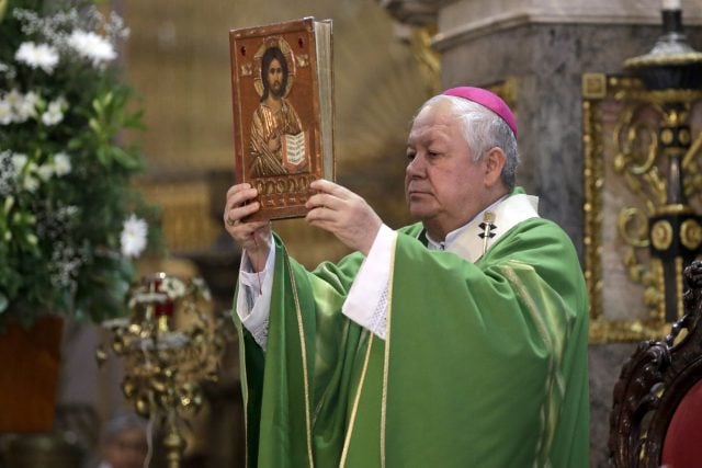 Arzobispo de Puebla ora por víctimas de desaparición forzada