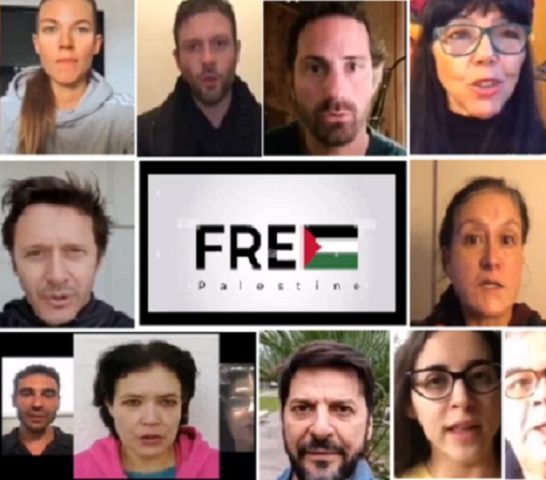 “No a la anexión de Palestina por Israel”: El mensaje de artistas y comunicadores que es difundido desde Chile en redes sociales