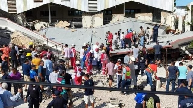 Colapsa techo de iglesia en Tamaulipas, reportan cuatro muertos