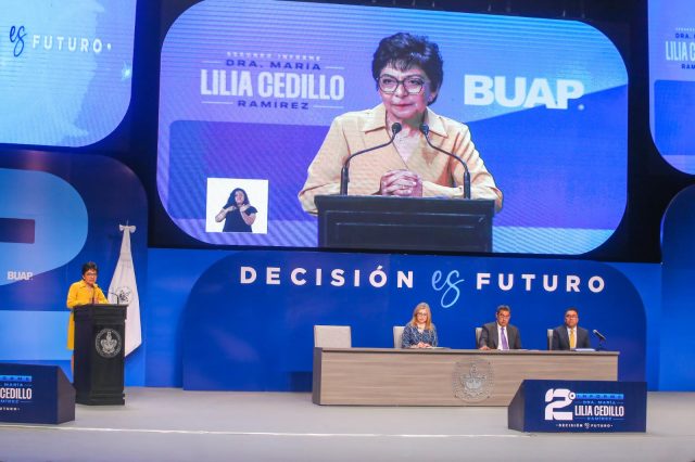 Estudiantes, principal motivo de ser de la BUAP: Lilia Cedillo