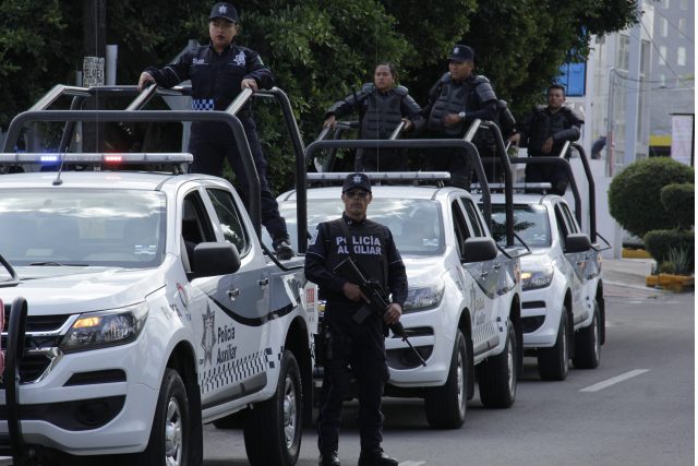 Tendrán seguro de vida los 3 mil 655 policías auxiliares de Puebla