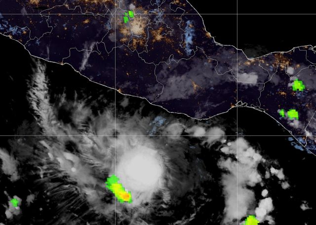 Tormenta tropical Otis causará lluvias en la mayor parte del país