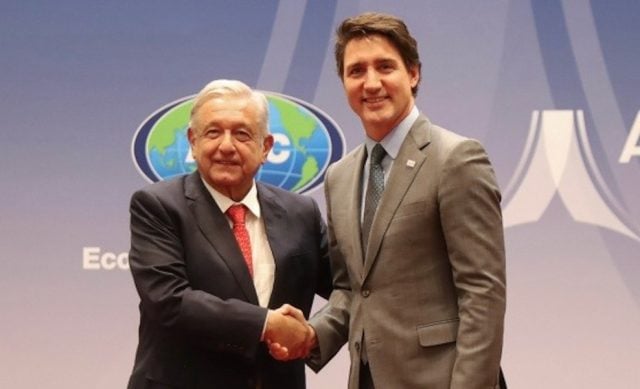 México y Canadá tratan temas de migración e inversión en APEC