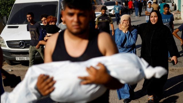 Mueren 160 niños al día en Gaza, dice OMS