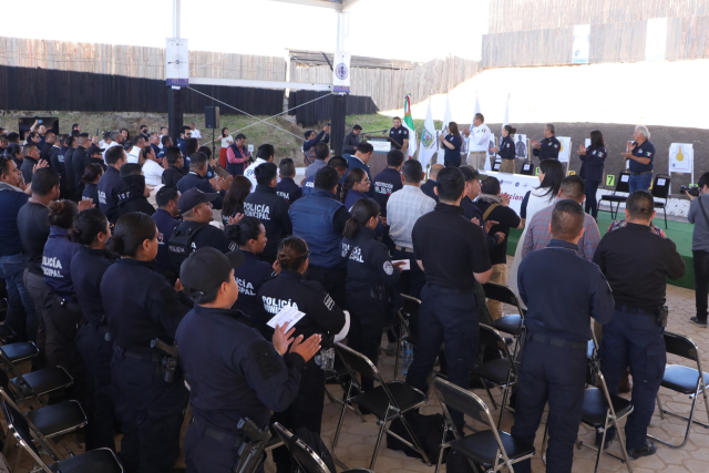 Capacitan a policías en Congreso Nacional de Tiro