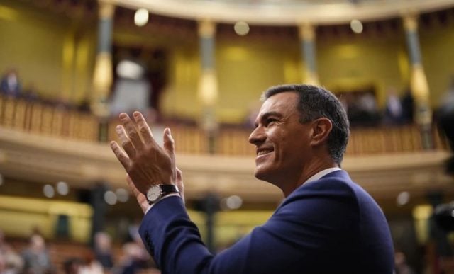 Reeligen como presidente del Gobierno de España a Pedro Sánchez