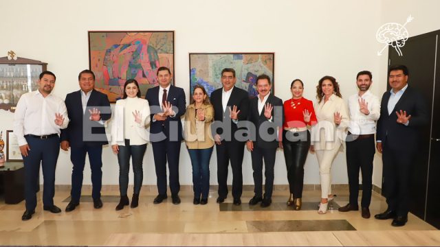 Ante el gobernador, pactan unidad tras proceso interno de Morena