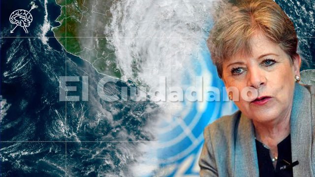 Huracán Otis alertó sobre cambio climático: Alicia Bárcena