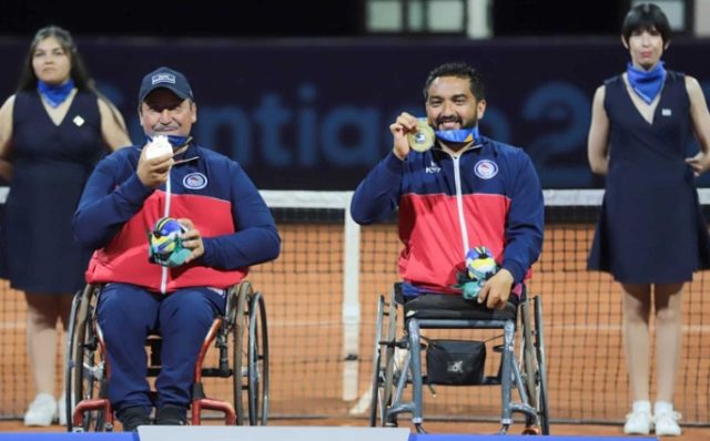 El oro de Cayulef y Pérez en tenis Parapanamericano: Chile sexto en el medallero con histórico logro