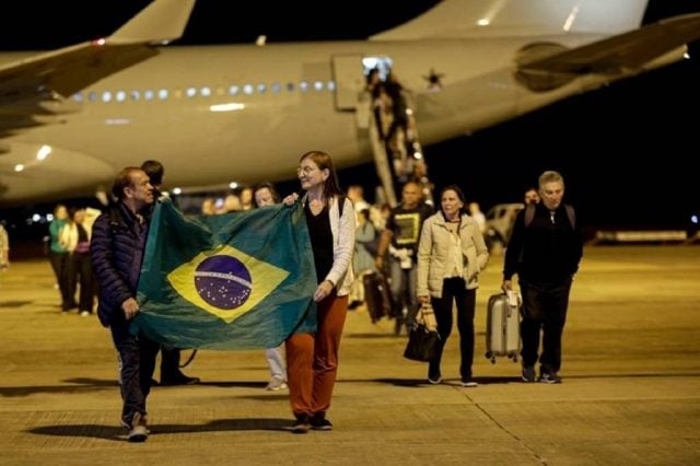 Brasil realiza repatriación de 32 nacionales desde Cisjordania