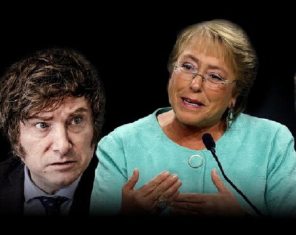 El narcisismo exacerbado de Milei se hace patente: Se olvidó de Bachelet en su recuento de balotajes en América Latina