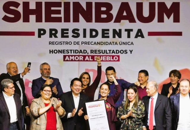 Sheinbaum, precandidata a la presidencia de México para 2024