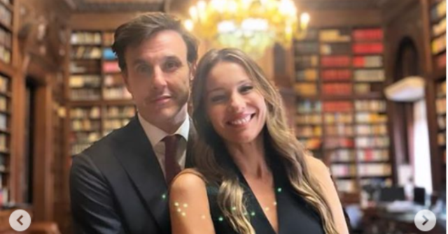 Pampita y Roberto García