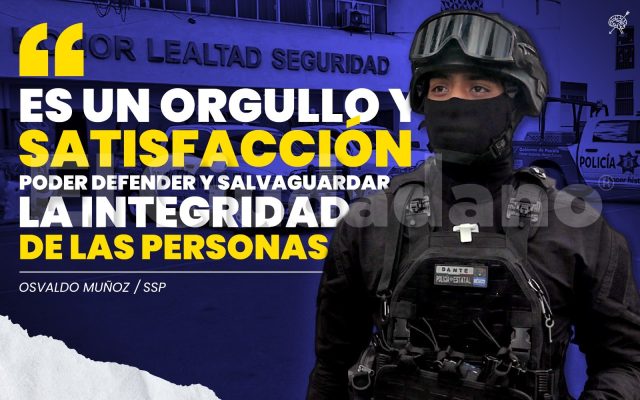 Aun con riesgos, ser policía «es un trabajo muy hermoso»