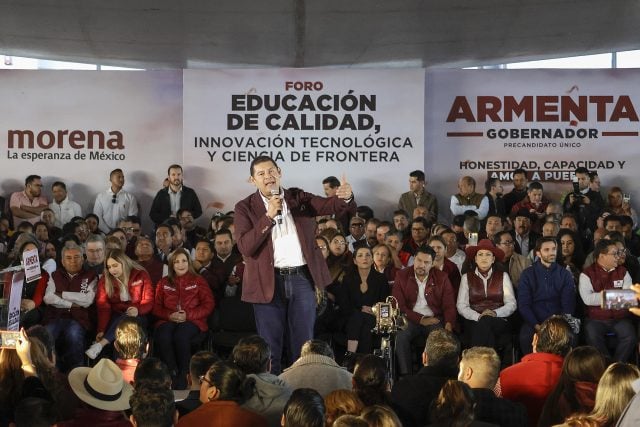 Armenta proyecta transformar Ciudad Modelo, en cierre de precampaña