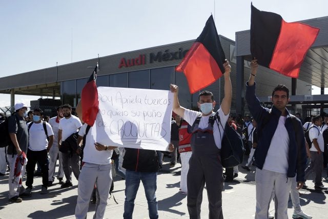 ¡No hay trato!, estalla huelga en Audi México