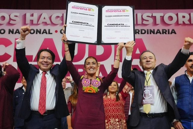 Unidad gana en Morena y ratifica a Sheinbaum como presidenciable