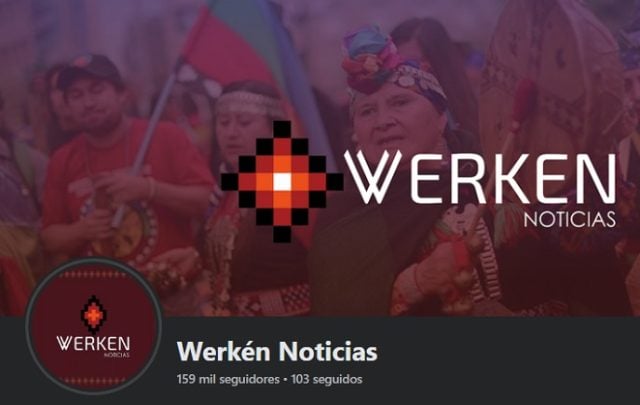 Fanpage de informativo Mapuche Werken Noticias fue hackeado: Acusan acto de sabotaje