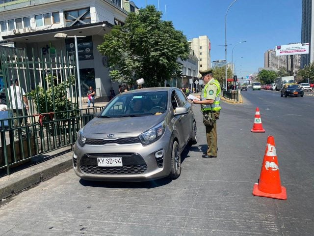 Carabineros-desvíos