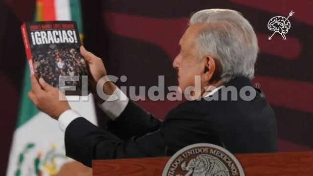 «¡Gracias!», el nuevo libro de AMLO, lidera ventas en Amazon México